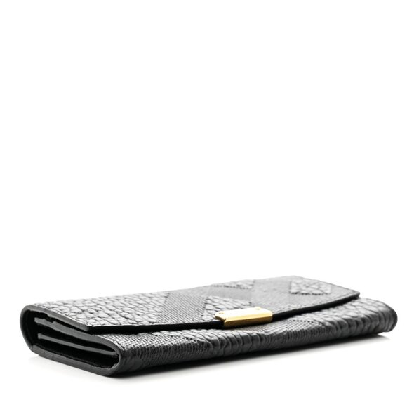 Burberry Signature Grain Calfskin Embossed Wallet - Picture 4 of 6